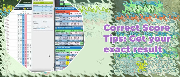 Site for prediction of correct scores